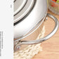 ⏳Time-Limited Special⏰Stainless Steel Tempura Fryer Pot – Thermometer, Drain Rack, Deep‑Body ✨