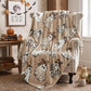 Halloween Ghost Print Cozy Throw Blanket