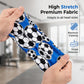 Unisex 15cm Ultra-Wide Soccer Print Sports Headband