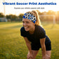 Unisex 15cm Ultra-Wide Soccer Print Sports Headband