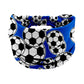 Unisex 15cm Ultra-Wide Soccer Print Sports Headband