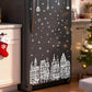 ⏳LAST DAY SALE!🎁🎄 Christmas Village Window Sticker Set
