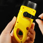 Stay Lit Anywhere! No-Battery Solar Crank Flashlight