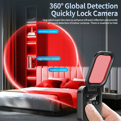 🕵️ Hidden Camera & RF Detector | Travel Privacy Tool