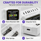 Smart LCD Dual Slot Battery Charger
