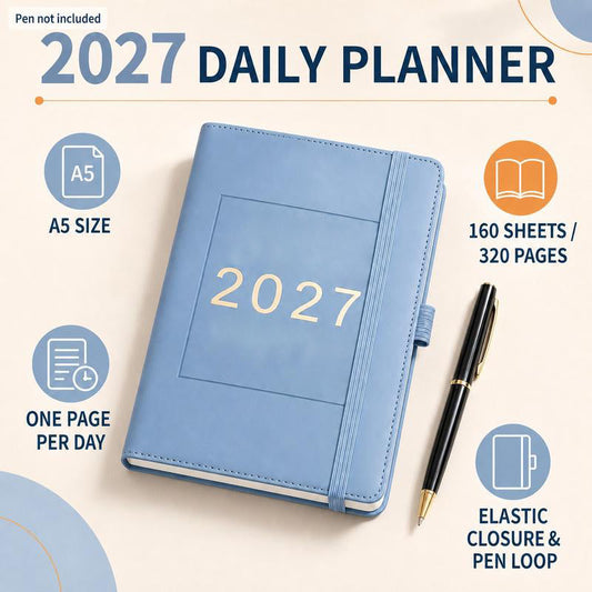 365-Day Planner Journal for 2027