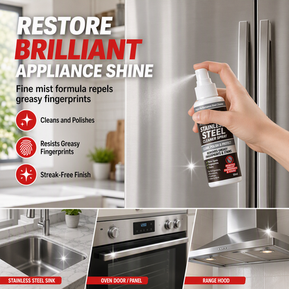⏳Multifunctional Stainless Steel Cleaner & Polish Spray