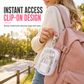 Spot Any Cable Instantly! No-Dig Clear Clip-On Pouch