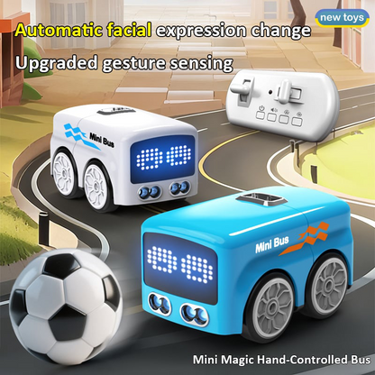 Intelligent Remote Control Mini Bus with LED Expressions