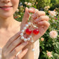 Sweet Cherry Keychain Bag Charm