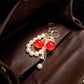 Sweet Cherry Keychain Bag Charm