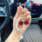 Sweet Cherry Keychain Bag Charm