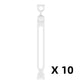 Multifunctional Silicone Cable Organizers (10pcs)