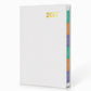 A5 Daily Planner with Colored Monthly Tabs