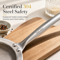 Stainless Steel Fine Mesh Skimmer Spoon