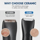 Electric Precision Body Hair Trimmer for Sensitive Areas