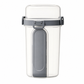Portable Double Layer Plastic Salad Cup
