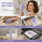 Portable Self-Cleaning Foldable Vent Hairbrush