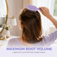 Portable Self-Cleaning Foldable Vent Hairbrush