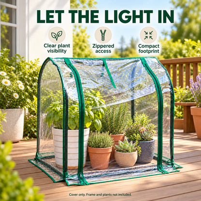 Transparent Mini Greenhouse Cover