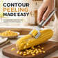 Stainless Steel 2-in-1 Corn Peeler and Bottle Opener