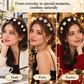 Vintage-Style Headband with a Pearl Topper