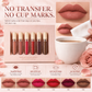 Get Rose Matte Lips Instantly! Long-Lasting Liquid Lipstick