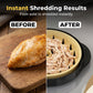 Multi-Functional Chicken Shredding Tool