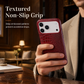 Luxury Pattern Half-Wrap Shockproof Phone Case