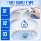 Deep Cleaning Toilet Bowl Cleaner Mousse