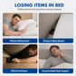 Triangular Headboard Wedge Pillow with Side Pocket