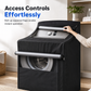 210D Waterproof Dustproof and Sunproof Protective Cover for Front Loading Washing Machine and Dryer