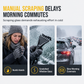 Electric Car Windshield Snow Scraper and Deicing Tool for Winter Snow and Removal