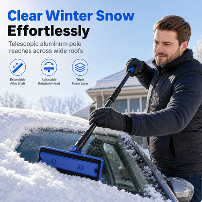 Car Snow Shovel and Windshield Scraper