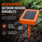 Solar-Powered Garden Rodent Deterrent – Cat Sound Device