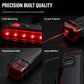 🚴 LIMITED-TIME 50% OFF! 🔴 Rechargeable Safety Bike Taillight – Laser Warning, IPX5 Waterproof, USB Charge 💡