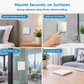 Type 86 -Powered Wireless Remote Light Switch Panel Wire-Free Stick-On Kinetic Rocker Wall Switch