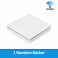 Type 86 -Powered Wireless Remote Light Switch Panel Wire-Free Stick-On Kinetic Rocker Wall Switch