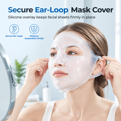 3D Silicone Face Mask Holder with Ear Loops