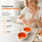 Innovative Microwave Double Egg Poacher with Lid