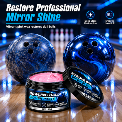 Bowling Ball Polishing Paste for Surface Gloss Restoration