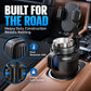 Free Up Your Console Instantly! 2-in-1 Cup Holder & Phone Mount