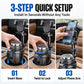 Free Up Your Console Instantly! 2-in-1 Cup Holder & Phone Mount