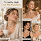 Elegant Rhinestone Choker Necklace for Women