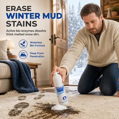 Waterless Foam Fabric Cleaner and Stain Remover for Sofas Mattresses and Carpets 200ml