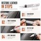 Leather Touch Up Pen for Shoes Bags Sofas and Jackets Color Restoration and Scratch Repair
