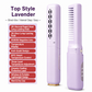 Cordless Hair Straightener Brush, Rechargeable Straightening Comb, Anti-Scald, 3 Heat Settings