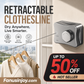 🔥Amazing 50% OFF! 🏡️Expand your home space anywhere. Place it wherever you want! Indoors Wall Mounted Retractable Clothesline